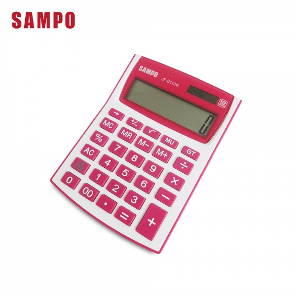 【聲寶】12位數桌上型商用計算機JF-B1104L