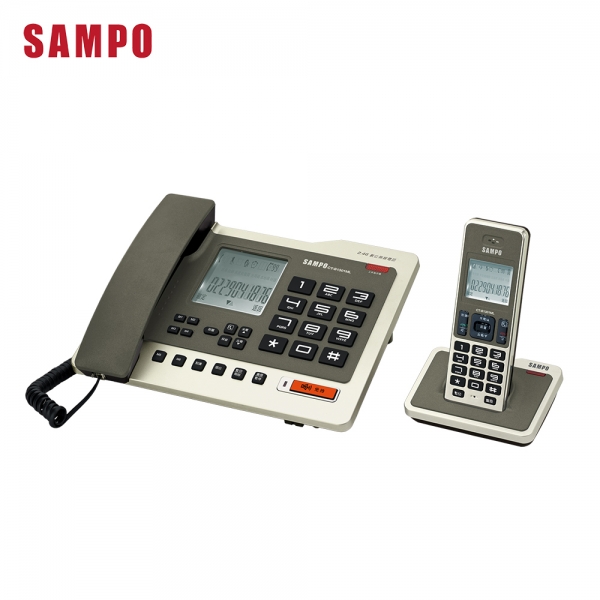 【聲寶】2.4G數位無線子母電話機CT-B1301ML