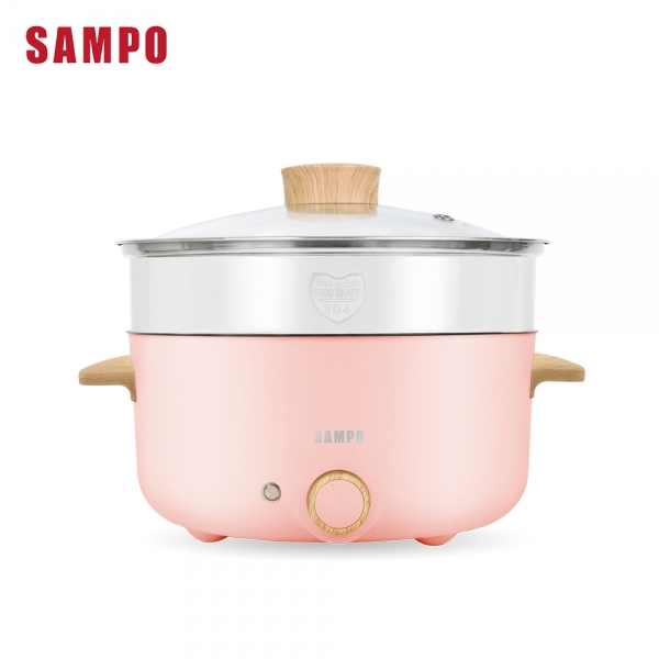 【聲寶】三公升日式多功能料理鍋(蒸籠組)TQ-B19301CL