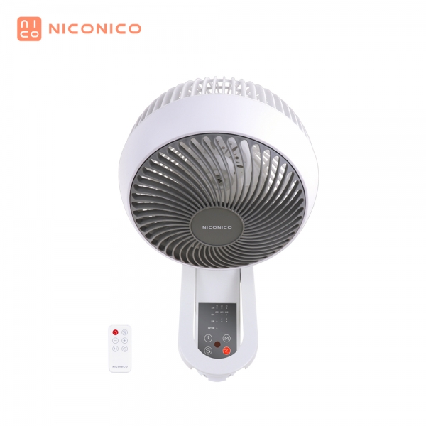 【NICONICO】360°微電腦9吋遙控循環壁扇NI-EW935