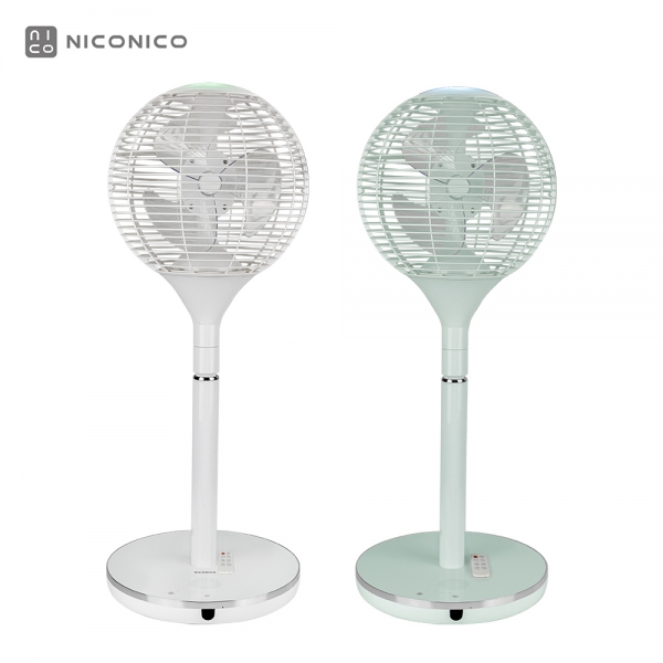 【NICONICO】360度球形DC遙控美型立扇NI-S2011