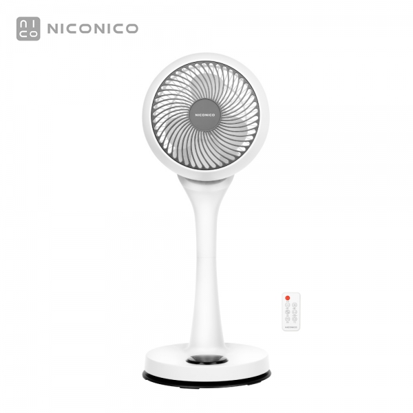 【NICONICO】 9吋360度微電腦陀螺循環立扇NI-GS1120