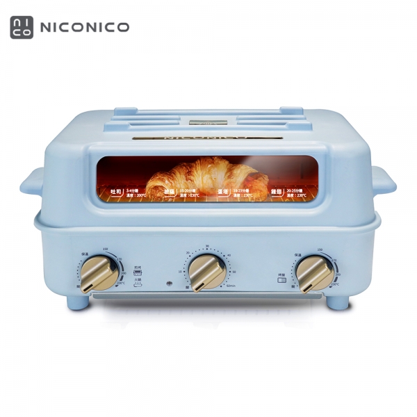 【NICONICO】掀蓋式火鍋燒烤料理機NI-D1109