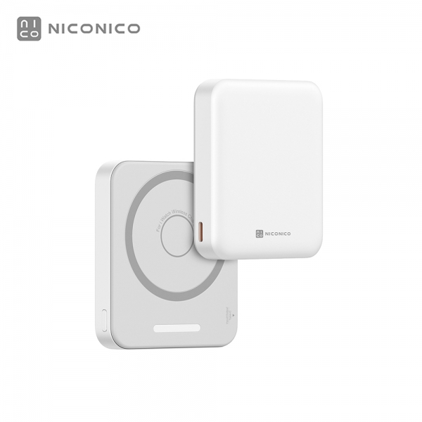 【NICONICO】小魔方三合一磁吸行動電源