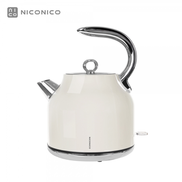 【NICONICO】1.7L復古美型不鏽鋼快煮壺NI-L2304