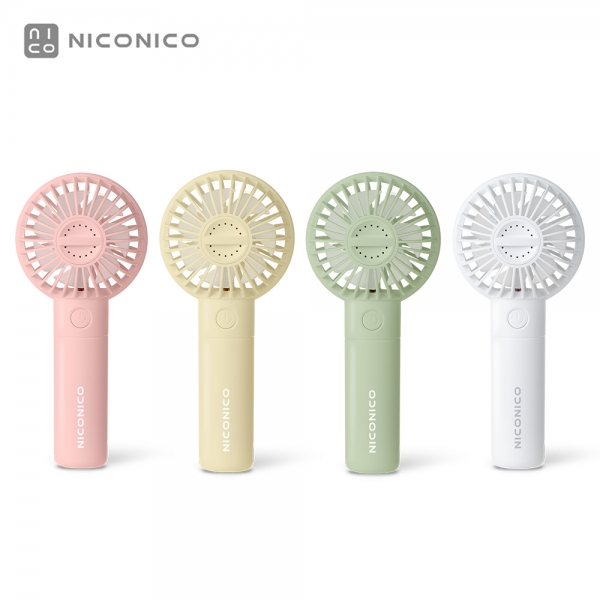 【NICONICO】MINI香氛手持風扇NI-HF2509