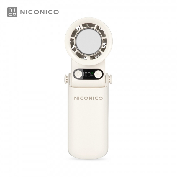 【NICONICO】摺疊高速製冷手持風扇NI-HF2514